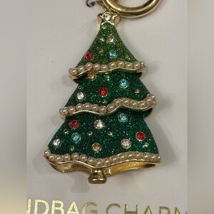 NWT True to Form Christmas Tree Keychain Bag Charm